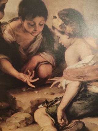 Cuadros marco madera niños 