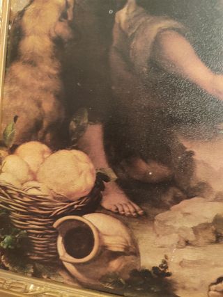 Cuadros marco madera niños 