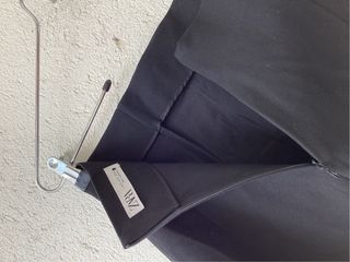 Falda corta negra Zara