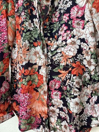 Camisa de flores Zara
