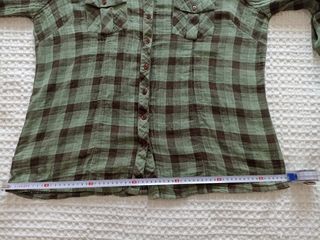 Camisa de cuadros mujer T-50-52