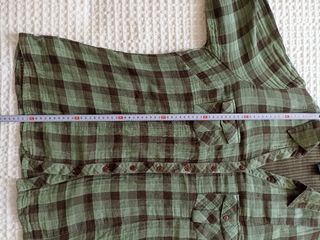 Camisa de cuadros mujer T-50-52