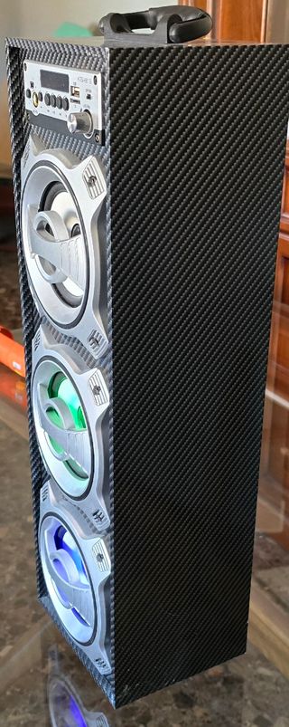 Altavoz con USB, radio y Bluetooth 