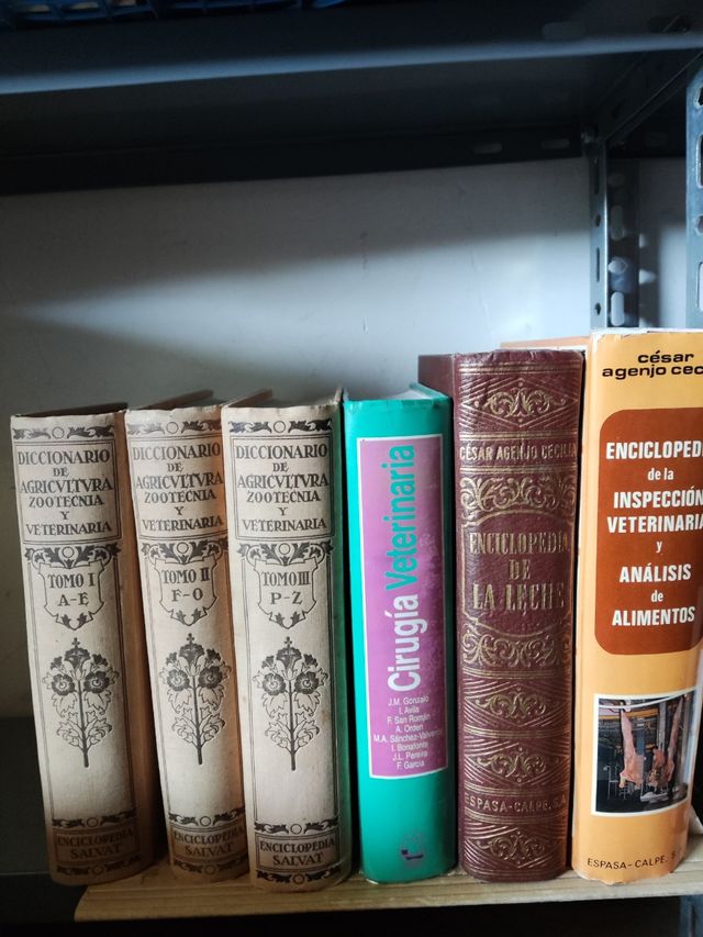 Libros de Veterinaria y Agricultura