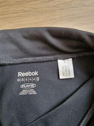 Reebok Leggings Pirata Gris Oscuro