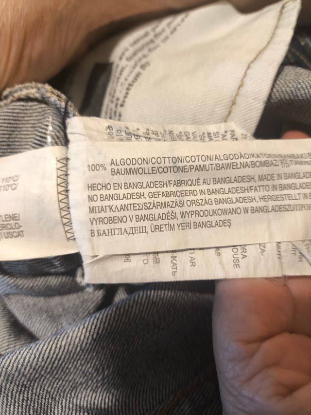 Pantalon corto vaquero Pull&Bear