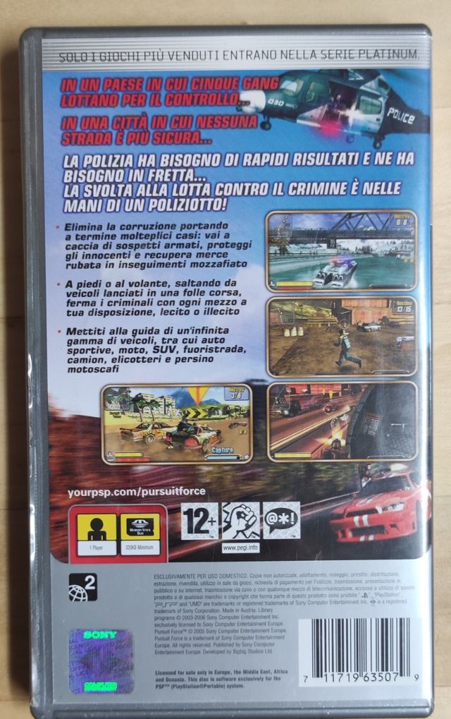 Pursuit force PSP
