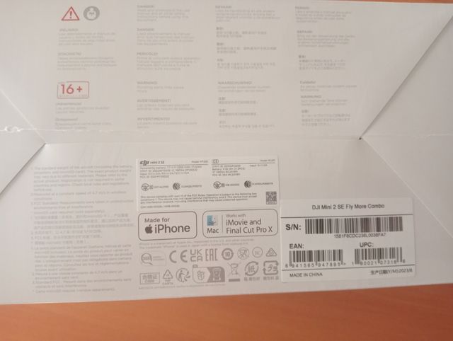Dron DJI MINI 2 SE FLY COMBO