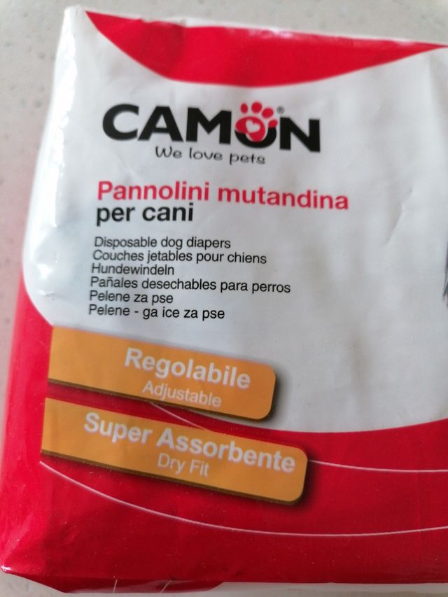 Pannolini mutandina per cani