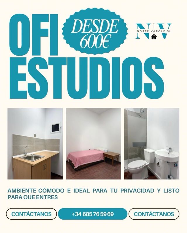 ofi ESTUDIO en alquiler