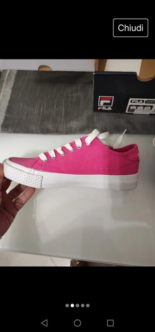 Scarpe Donna Fila Rosa Fucsia n.37
