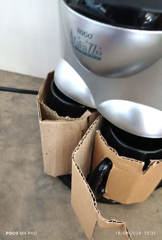 Cafetera electrónica 2 tazas nueva