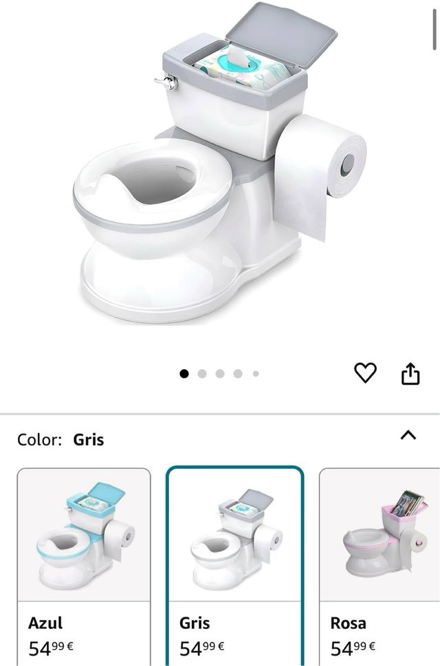 Baño inodoro wc niños