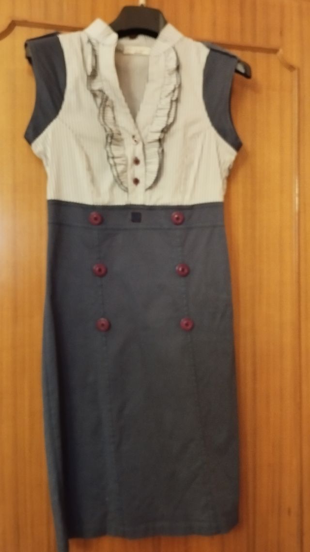 Vestito in cotone Artigli