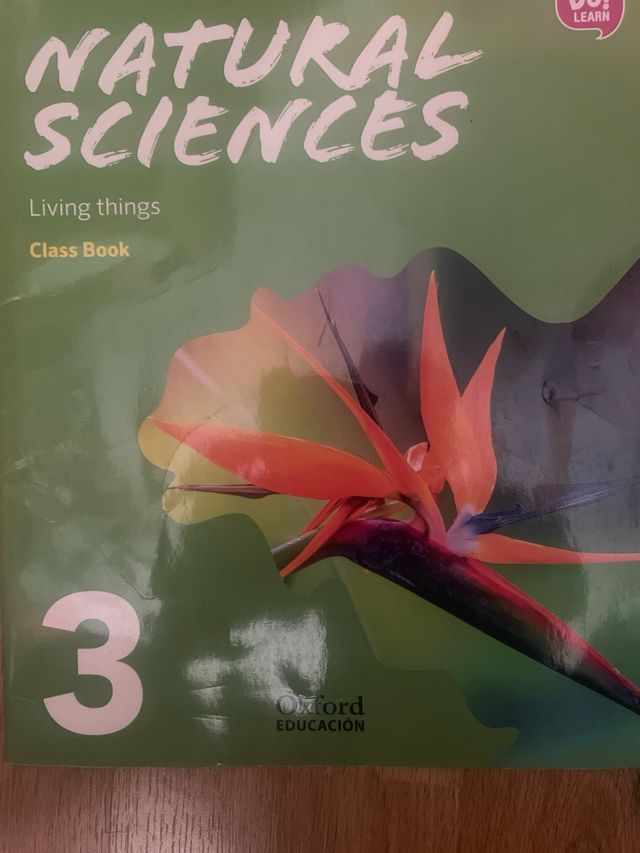 Libros 3 primaria natural science