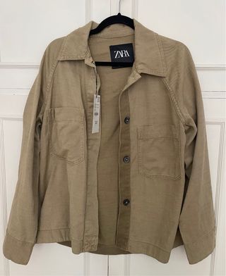 SOBRECAMISA OVERSIZE BOLSILLOS