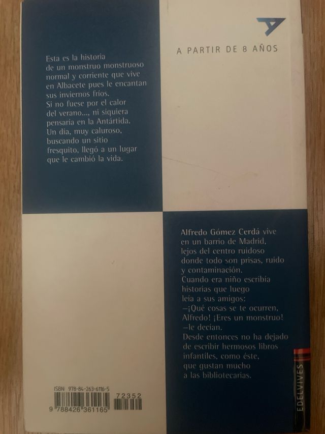 Libro El monstruo y la bibliotecaria