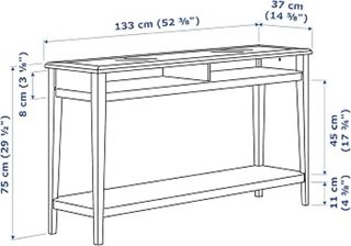 Mesa consola Liatorp Ikea