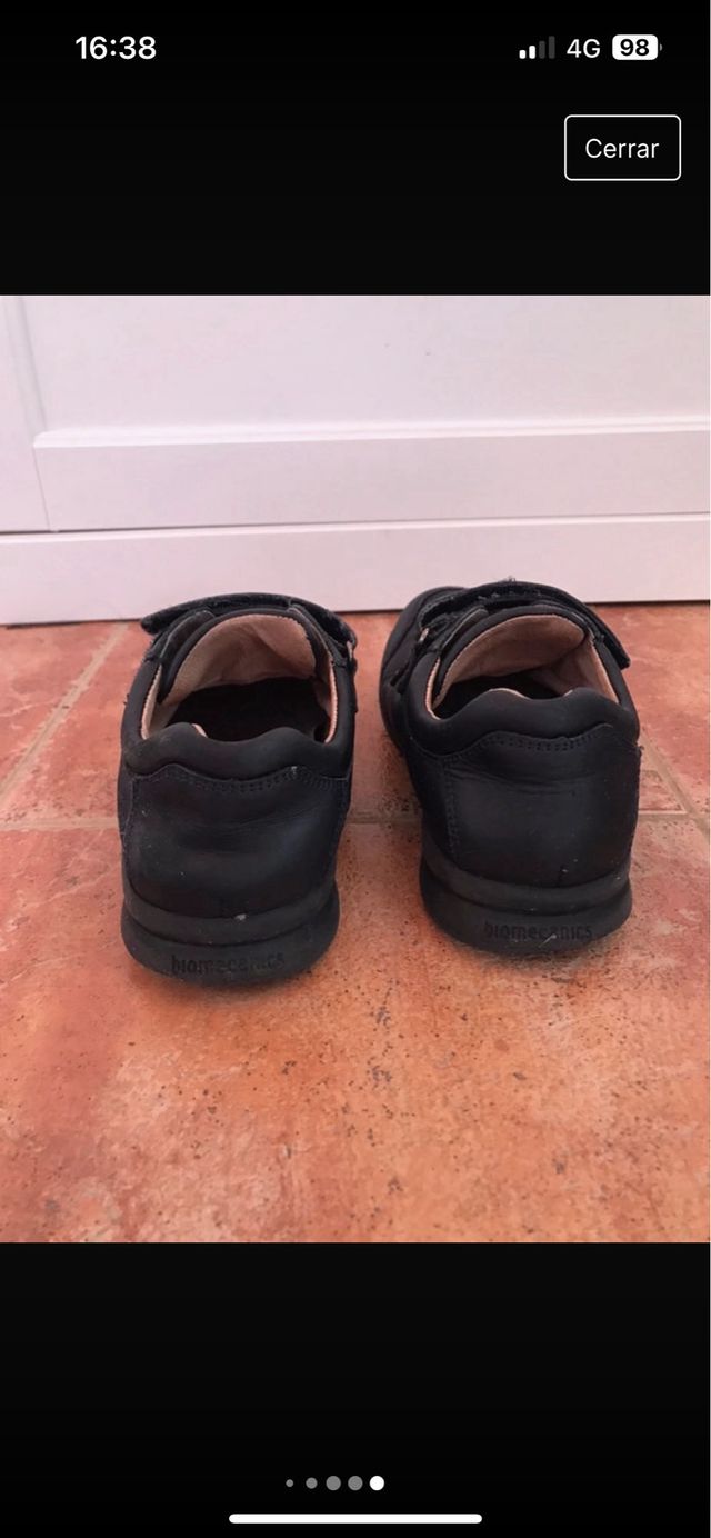 Zapatos colegiales Biomecanics