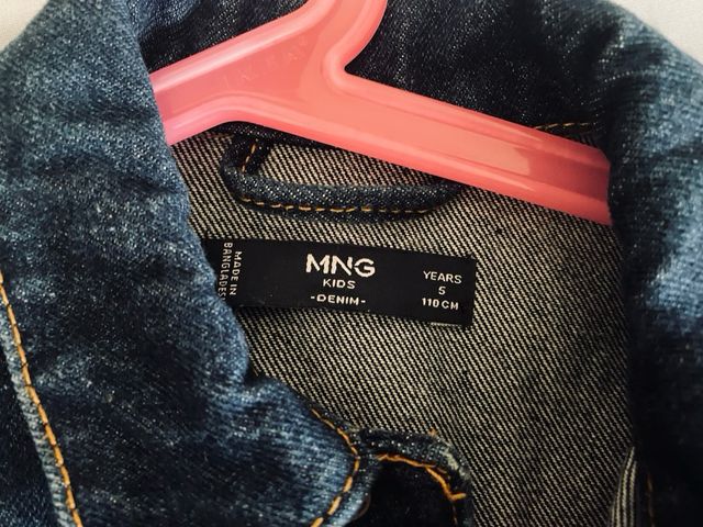 Cazadora vaquera Mango niño 110 cm