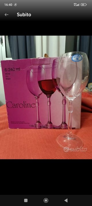 Calici vino