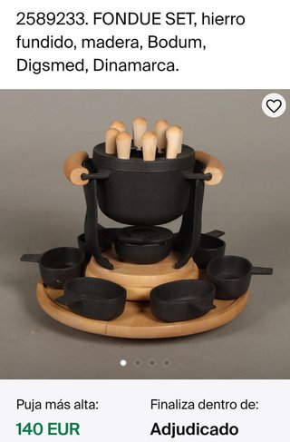 Fondue hierro fundido Bodum