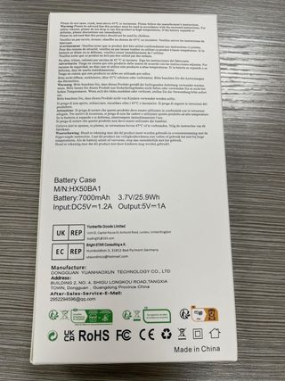 Coperchio della batteria per iPhone 8/7/6s/6