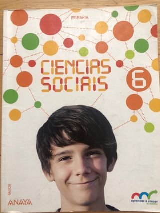 Libro ciencias socias 6 Edit Anaya