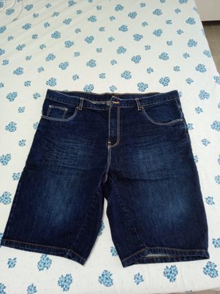 Pantalón corto vaquero hombre 