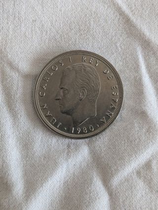 10 monedas de 50 pesetas del mundial '82