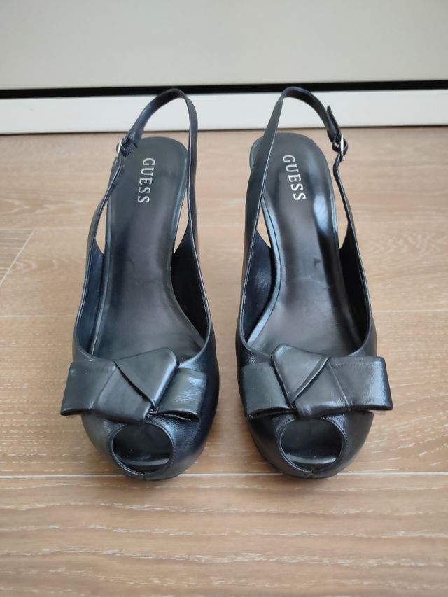 Peep Toe slingback con plateau (Décolleté) Guess