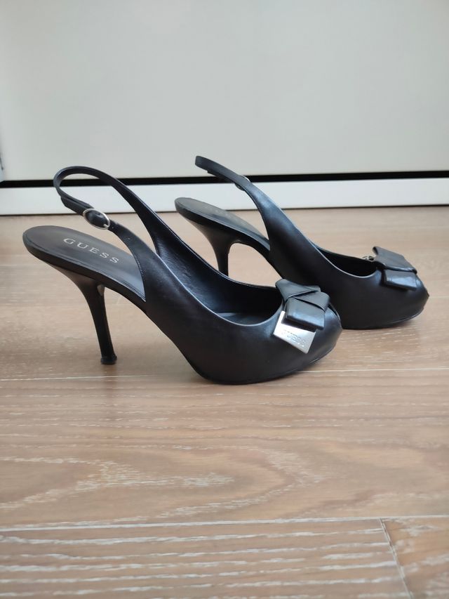 Peep Toe slingback con plateau (Décolleté) Guess