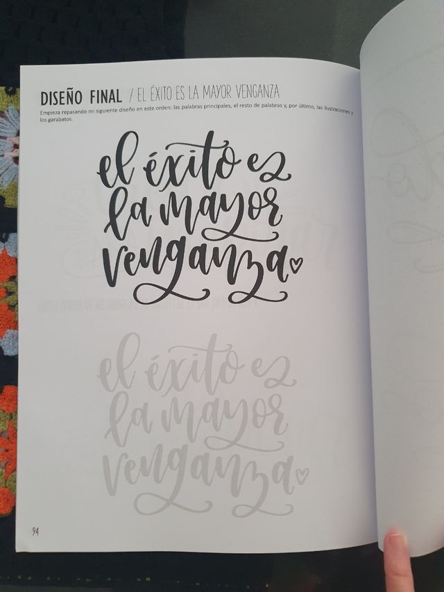 Guía de caligrafía