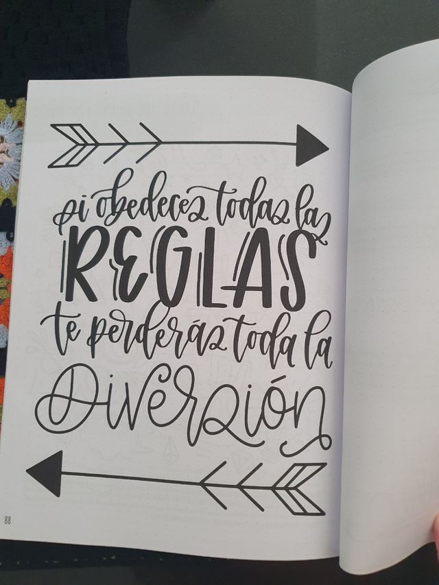 Guía de caligrafía