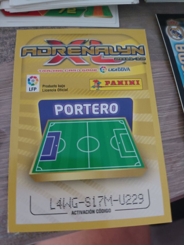 Caja cromos Adrenalyn XL 2011-2012