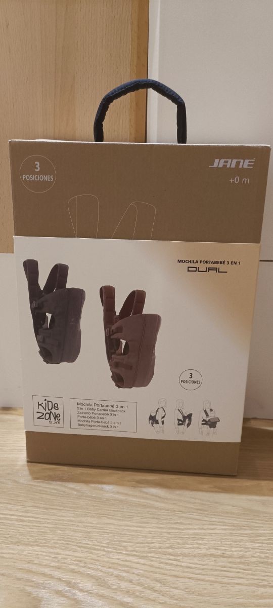 Mochila portabebés 3 en 1 Jane.