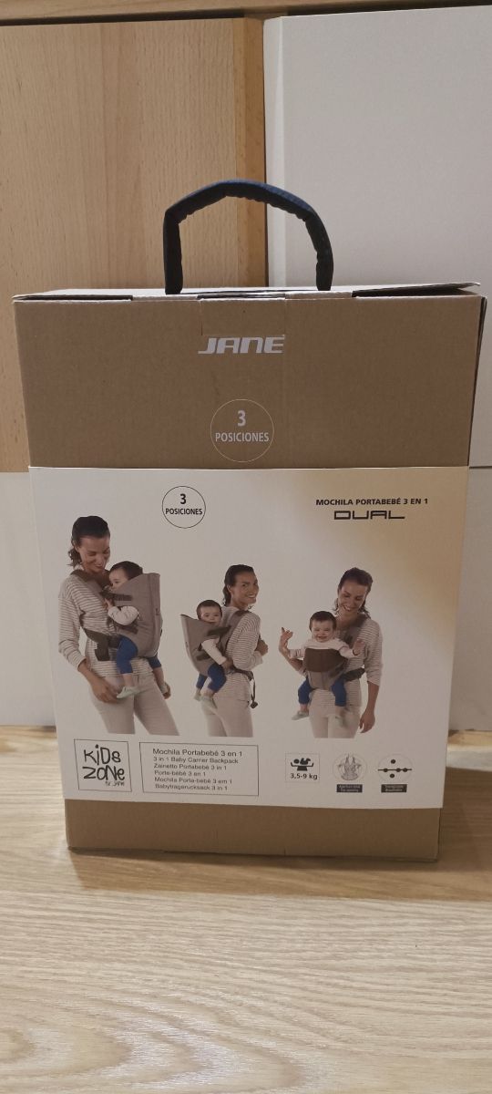 Mochila portabebés 3 en 1 Jane.