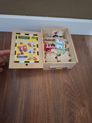 Puzzle de niños de madera de 2 a 7 pieza