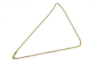 cadena oro 18k 25cm