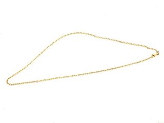 cadena oro 18k 25cm