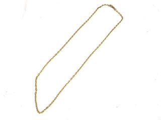 cadena oro 18k 25cm