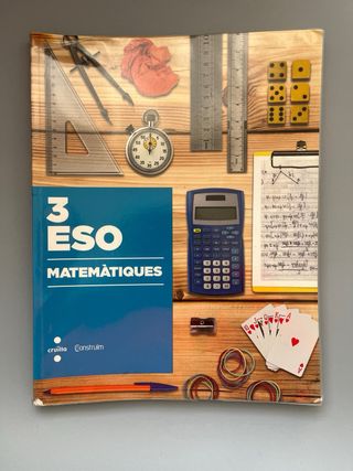 Libro Matematicas 3ESO en catalan