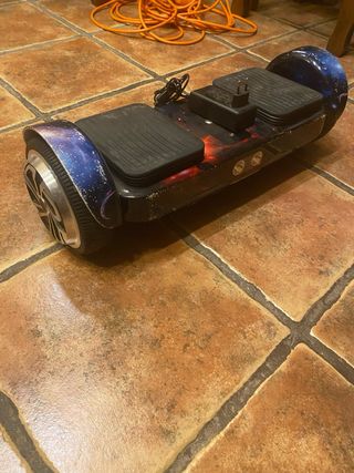 Hoverboard diseño personalizado galaxia