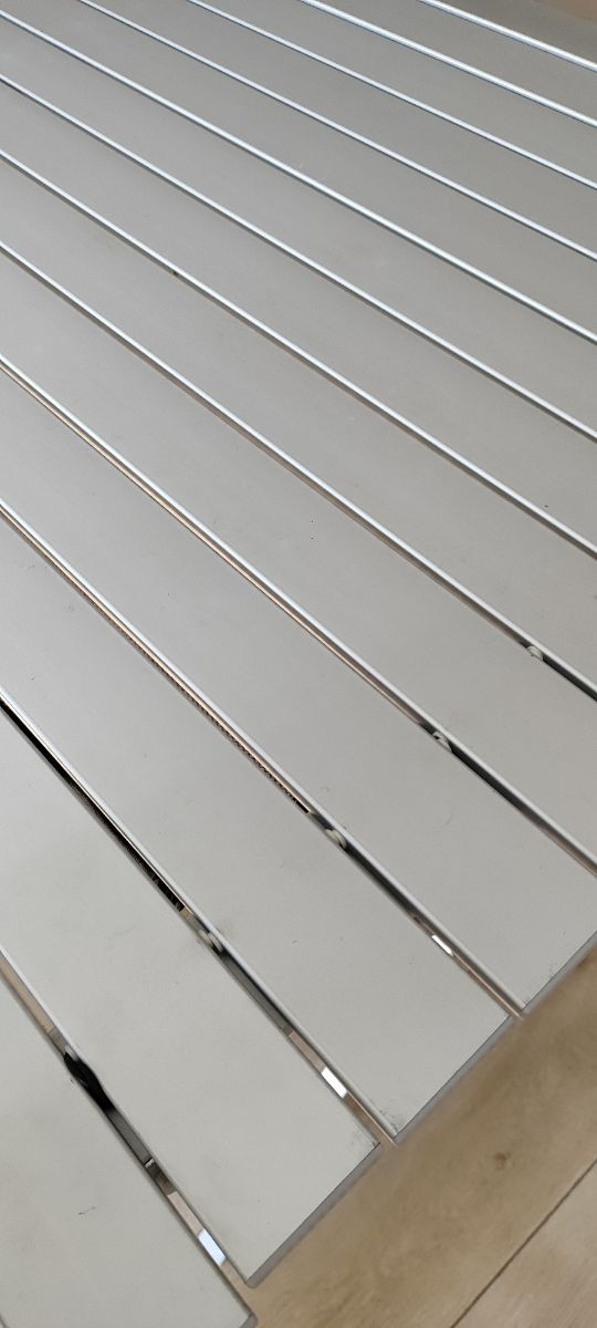 Mesa plegable Aluminio