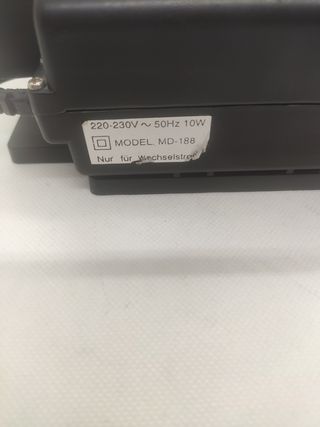 Detector de billetes luz UV