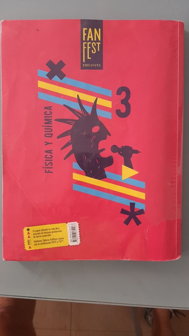Libro di Fisica e Quonica 3 ESO