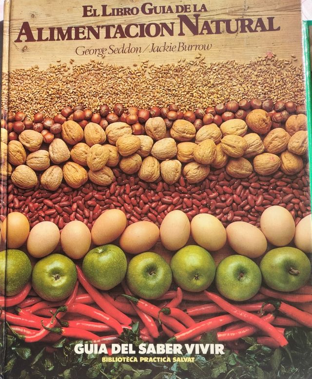 Lote 5 libros alimentación y gastronomia