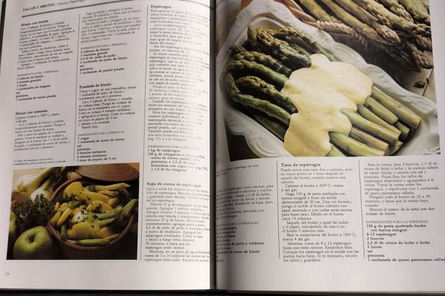 Lote 5 libros alimentación y gastronomia