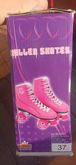 Patines nuevos (protección y casco de regalo)