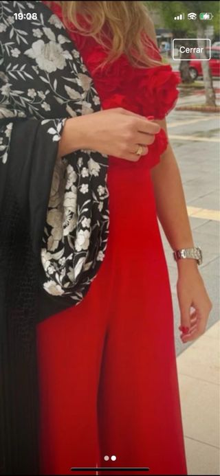 Mono zara rojo